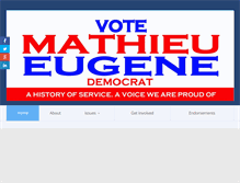 Tablet Screenshot of mathieueugene.com